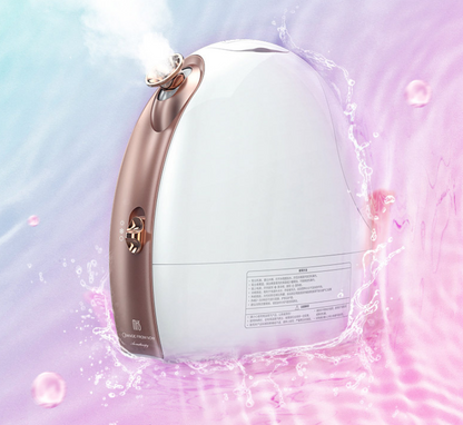 Hot and cold nano facial steamer